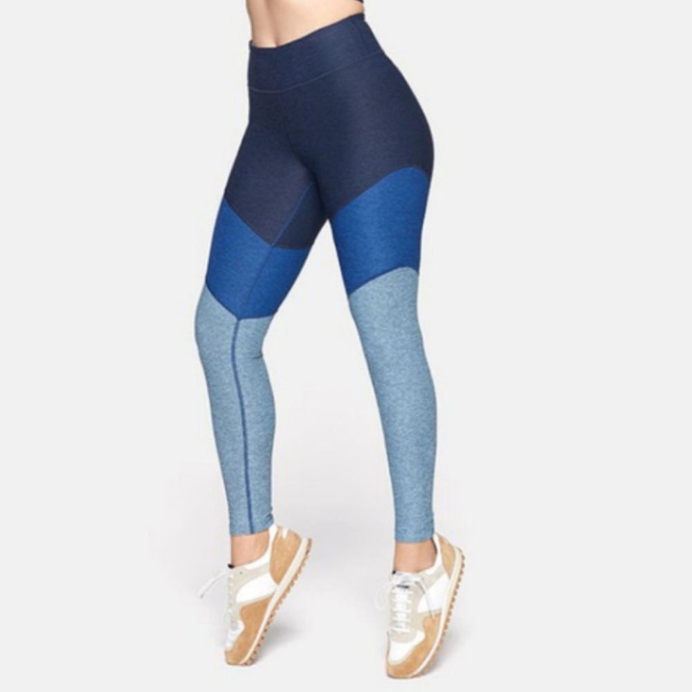 Outdoor Voices 7/8 Springs Legging Blue Sz Small - Picture 1 of 6